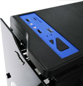 Obudowa Midi Gamer ATX Akyga AKY014BK 1xUSB3.0 2xUSB2.0 okno plexi czarna bez zasilacza