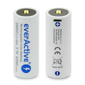 Akumulator 26650 everActive 3,7V Li-ion 5200mAh micro USB z zabezpieczeniem BOX