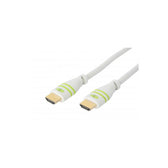 Kabel HDMI Techly HDMI-HDMI M/M 1,4 Ethernet 3D 4K, 5m, biały