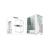 Obudowa Gigabyte AORUS C301 GLASS WHITE E-ATX z oknem bez zasilacza