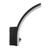 Lampa LED z czujnikiem ruchu Maclean MCE512 B, czujnik ruchu PIR, kolor czarny, 20W, IP65, 2000lm, barwa neutralna biała (4000K)