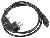 Kabel zasilający Lanberg CEE 7/7 -> IEC 320 C5 notebook (miki) 1,8m VDE czarny
