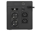 Zasilacz awaryjny UPS Power Walker Line-Interactive 1000VA 2xSCHUKO+2xIEC RJ USB LCD