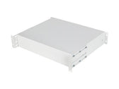 Szuflada do szaf 19" Lanberg 2U 360mm Szara (2U / 483x360mm udźwig do 90kg, montaż 4 puntowy)