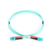 Kabel krosowy (patchcord) DIGITUS światłowodowy LC/LC, dplx, MM 50/125, OM3, LSOH, 1m, turkusowy