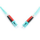 Kabel krosowy (patchcord) DIGITUS światłowodowy LC/LC, dplx, MM 50/125, OM3, LSOH, 1m, turkusowy