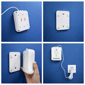 Czujnik Qoltec wycieku gazu ziemnego i tlenku węgla