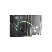 Szafa wisząca, zmontowana Intellinet 6U, 600x450, Rack 19", szklane drzwi, czarna