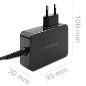 Ładowarka sieciowa Qoltec GaN POWER PRO | 1xUSB-C | 90W | 5-20V | 3-4.5A | Czarna