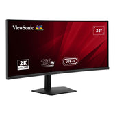 Monitor ViewSonic 34” VA3420C Curved Monitor IPS UWQHD 120Hz 2xHDMI DP HUB głośniki