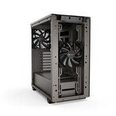 Obudowa be quiet! Pure Base 500 Window Metallic Gray ATX Midi z oknem bez zasilacza