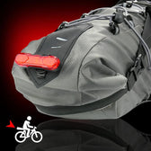 Lampka rowerowa tylna LED Everactive ładowalna Night Rider - 30 lumenów