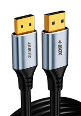 Kabel DisplayPort iBOX ITVDP011 4K60Hz złota wtyczka 1m
