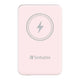 Powerbank Verbatim Charge 'n' Go Magnetic Wireless 5000mAh USB-C PD 3.0 Pink