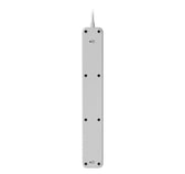 Listwa zasilająca Defender SFS 133 1,5 m, 4 gniazda, 3x USB biała