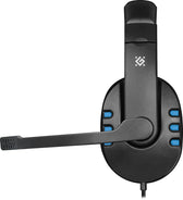 Słuchawki z mikrofonem Defender WARHEAD G-160 Gaming czarno-niebieskie + GRA