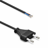 Kabel zasilający Qoltec CEE 7/16 (C) | 2x0.75mm2 | 1.8m