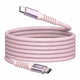 Kabel Verbatim USB-C(M) - USB-C(M) 1,2m, 60W, PD, różowy