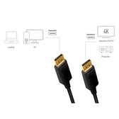 Kabel DisplayPort 1.2 LogiLink CV0077 M/M 10m