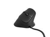 Mysz przewodowa Natec Crake 2 PRO 12800dpi wertykalna programowalna optyczna czarna