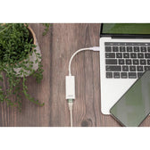 Karta sieciowa DIGITUS przewodowa USB 3.0 Typ C do Gigabit Ethernet 10/100/1000Mbps