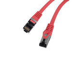 Patchcord Lanberg S/FTP kat.8.1 5m LSZH CU fluke passed czerwony