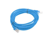 Patchcord Lanberg UTP kat.5e 3m niebieski