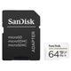 Karta pamięci MicroSDXC SanDisk High Endurance 64GB 100/40 MB/s A1 Class 10 V30 UHS-I U3 + adapter