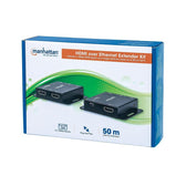 Extender HDMI Manhattan po skrętce Cat.6/6a IR POC do 50m