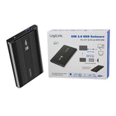 Obudowa na dysk LogiLink UA0106 2.5" SATA USB 3.0, czarna