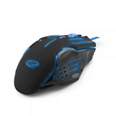 Mysz przewodowa Esperanza MX403 Apache optyczna Gaming 6D USB niebiesko-czarna