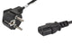 Kabel zasilający Lanberg CEE 7/7 -> IEC 320 C13 1,8m czarny - OPAK ZAST