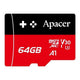 Karta pamięci microSDXC Apacer Gaming 64GB (100/80 MB/s) Class 10 UHS-I U3 V30 A1