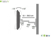 Uchwyt ścienny Techly 13"-30", 15kg obrotowy