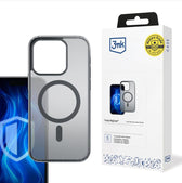 Etui na Apple iPhone 16 Pro Max - 3mk Frosty MagCase Black