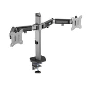 Uchwyt przegubowy na dwa monitory Deluxe Ergo Office ER-449, 17"-32", max. 9kg