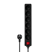 Listwa zasilająca Savio LZ-04, 6 gniazd 5m