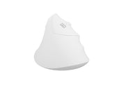 Mysz bezprzewodowa Natec Crake 2 Bluetooth 5.2 + 2.4GHz 2400DPI wertykalna biała