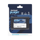 Dysk SSD Patriot Burst 480GB SATA3 2,5" (560/540 MB/s) 7mm, TLC