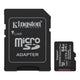 Karta pamięci Kingston microSD Canvas Select Plus Gen3 64GB UHS-I Class 10 + adapter