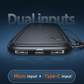 Powerbank Usams PB56 10000mAh 2xUSB czarny