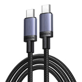 Kabel USB-C - USB-C Ugreen L528 100W 1m - szary