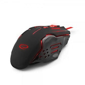 Mysz przewodowa Esperanza MX403 Apache optyczna Gaming 6D USB czerwono-czarna