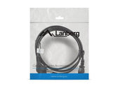 Kabel zasilający Lanberg CEE 7/7 -> IEC 320 C13 1,8m VDE czarny