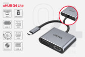 Hub USB-C Unitek D1049A, HDMI 2.0, VGA, USB-A, PD 100W