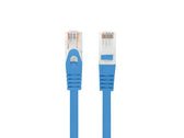 Patchcord Lanberg UTP kat.6 5m LSZH CU fluke passed niebieski