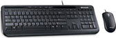 Zestaw przewodowy klawiatura + mysz Microsoft Wired Desktop 600 (APB-00013) Czarny