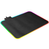 Podkładka pod mysz Rampage MP-21 gamingowa 25x33cm RGB czarna