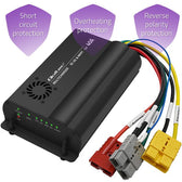 Ładowarka DC-DC Qoltec 12V z regulatorem MPPT | 40A | LiFePO4 AGM GEL STD