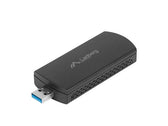 Karta sieciowa bezprzewodowa WIFI Lanberg USB 3.0 AX3000 Tri-band 2 wewnętrzne anteny